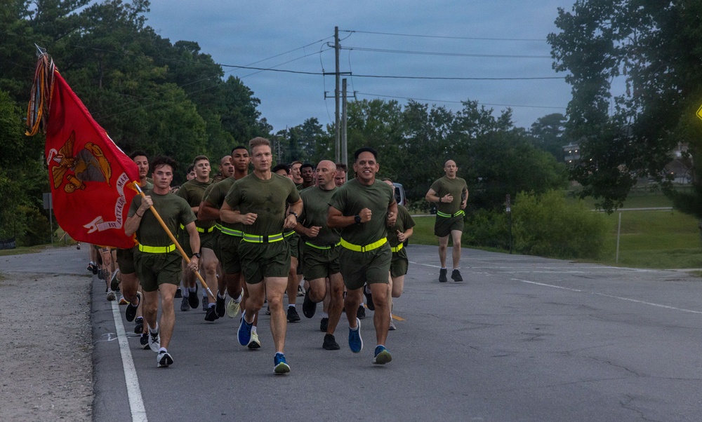 1st Battalion, 6th Marine Regiment Birthday Run and Rededication Ceremony