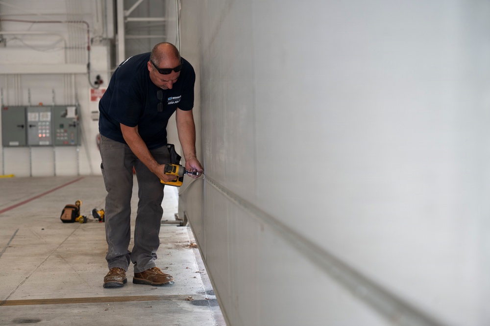 Hangar door replacement project supports Air Guard mission