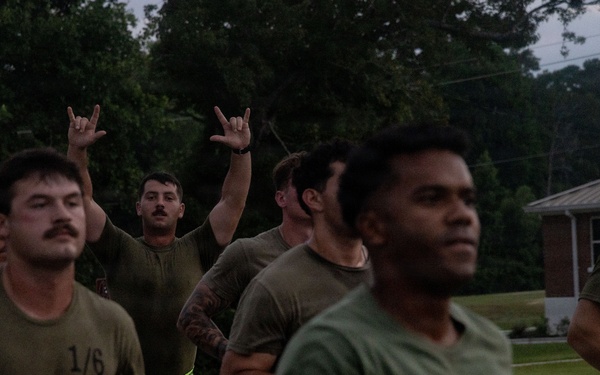 1st Battalion, 6th Marine Regiment Birthday Run and Rededication Ceremony