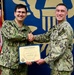 MM2 Fred Chodorski Reenlistment Ceremony
