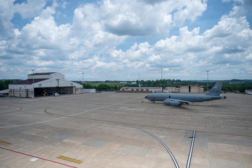 KC-135 at the 171st Air Refueling Wing