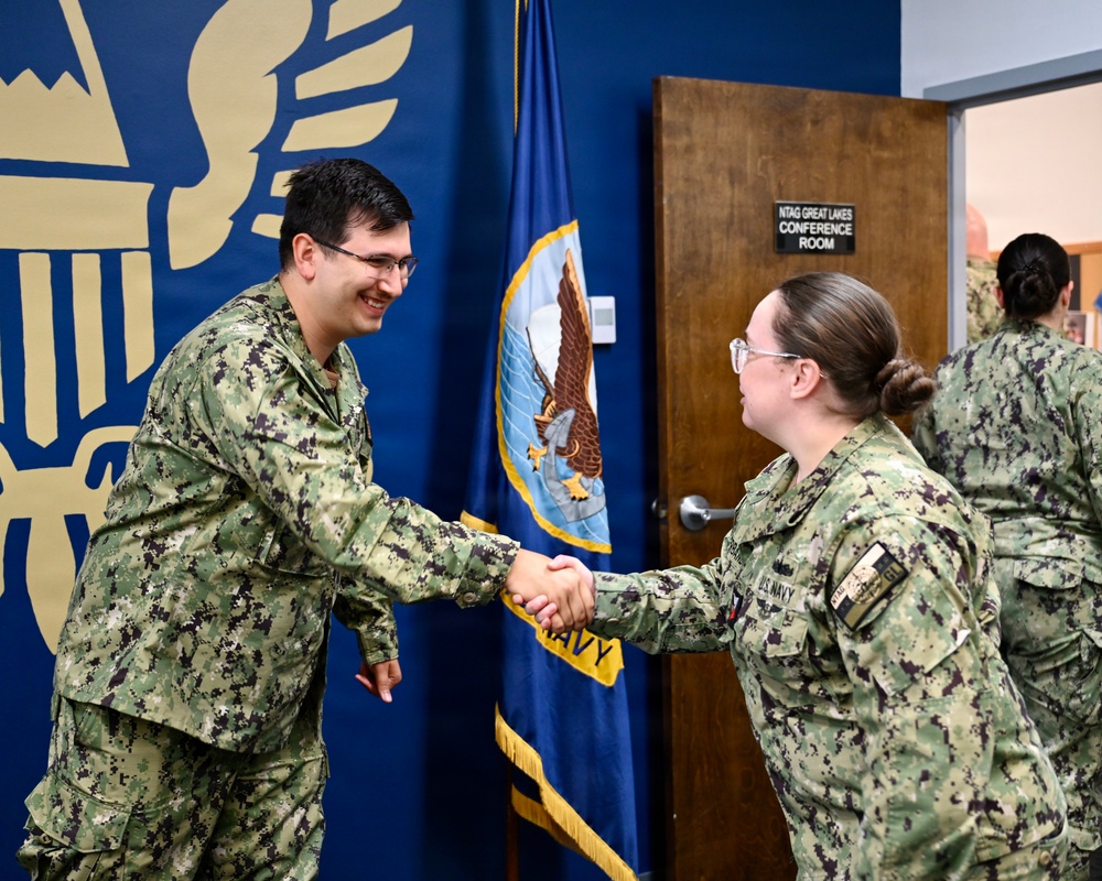 MM2 Fred Chodorski Reenlistment Ceremony