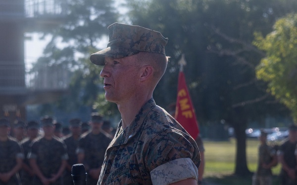 1st Battalion, 6th Marine Regiment Birthday Run and Rededication Ceremony