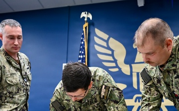 MM2 Fred Chodorski Reenlistment Ceremony