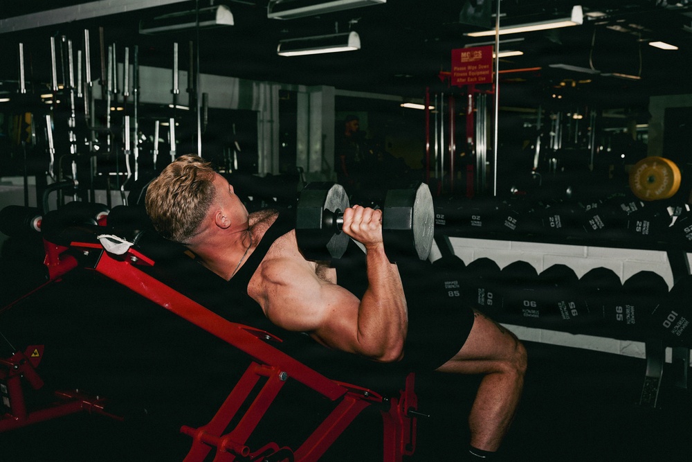 U.S. Marine Corps Body Bearer Weight Training