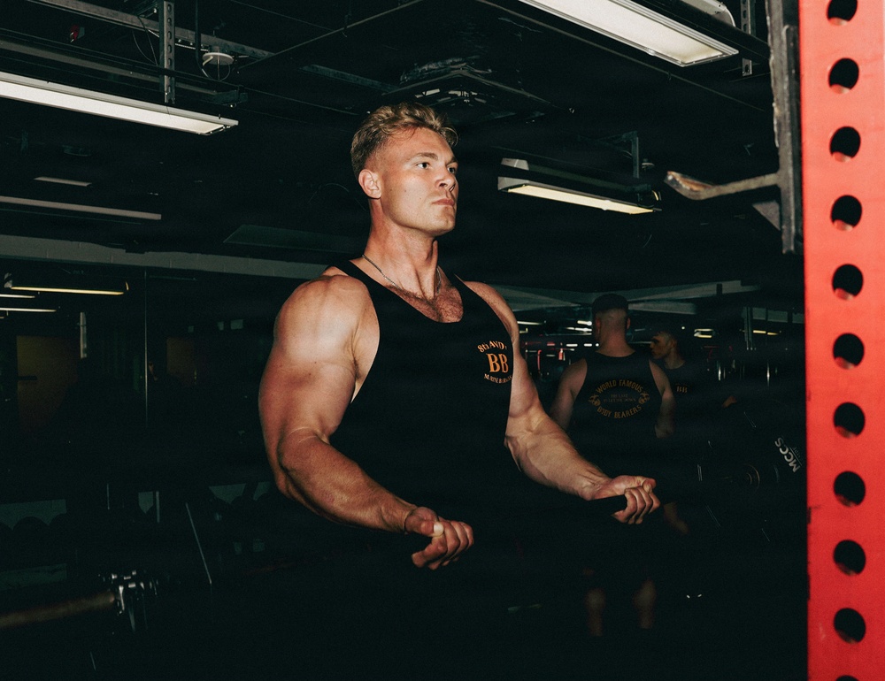 U.S. Marine Corps Body Bearer Weight Training