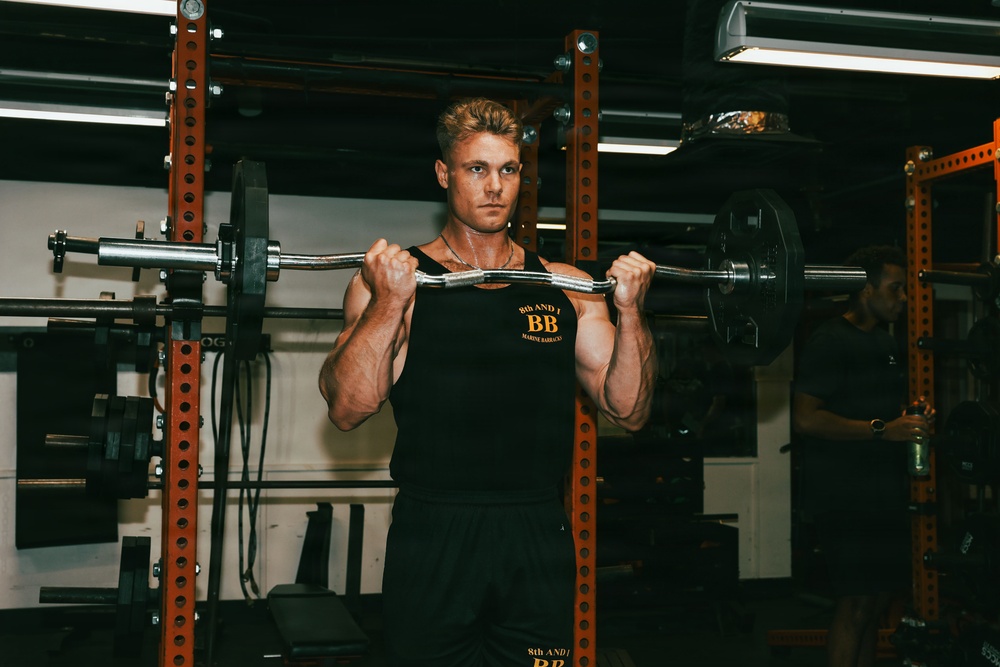 U.S. Marine Corps Body Bearer Weight Training