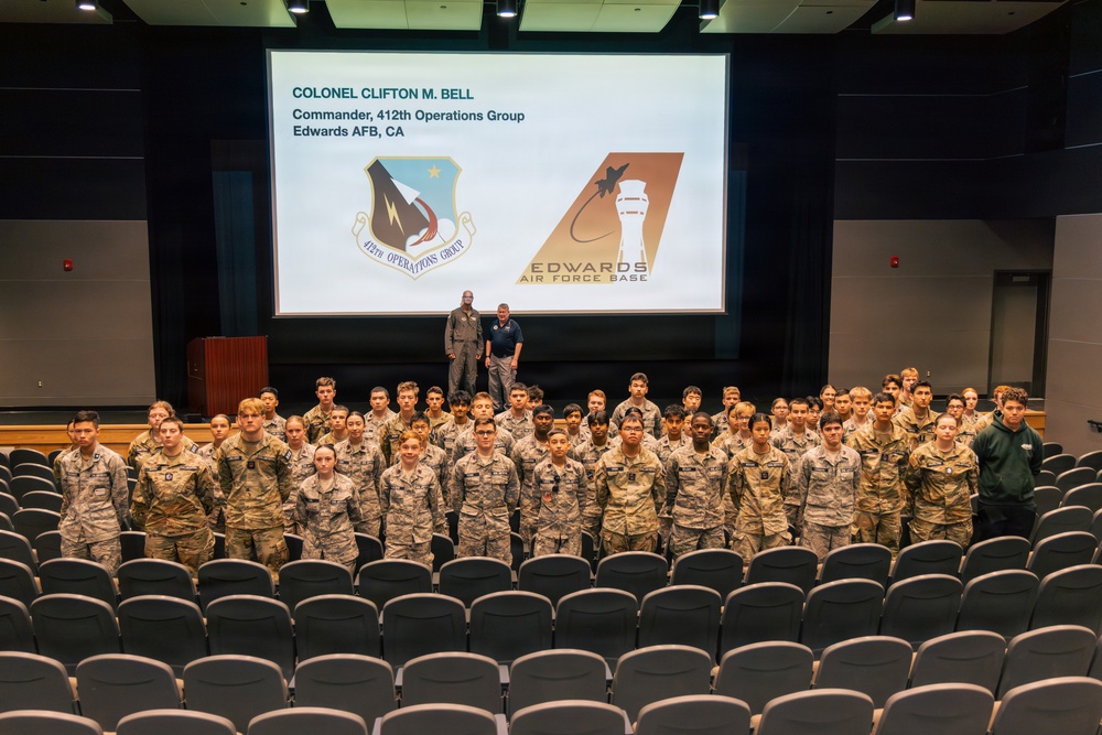 Civil Air Patrol cadets return to Edwards for aerospace education