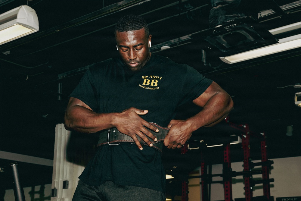 U.S. Marine Corps Body Bearer Weight Training