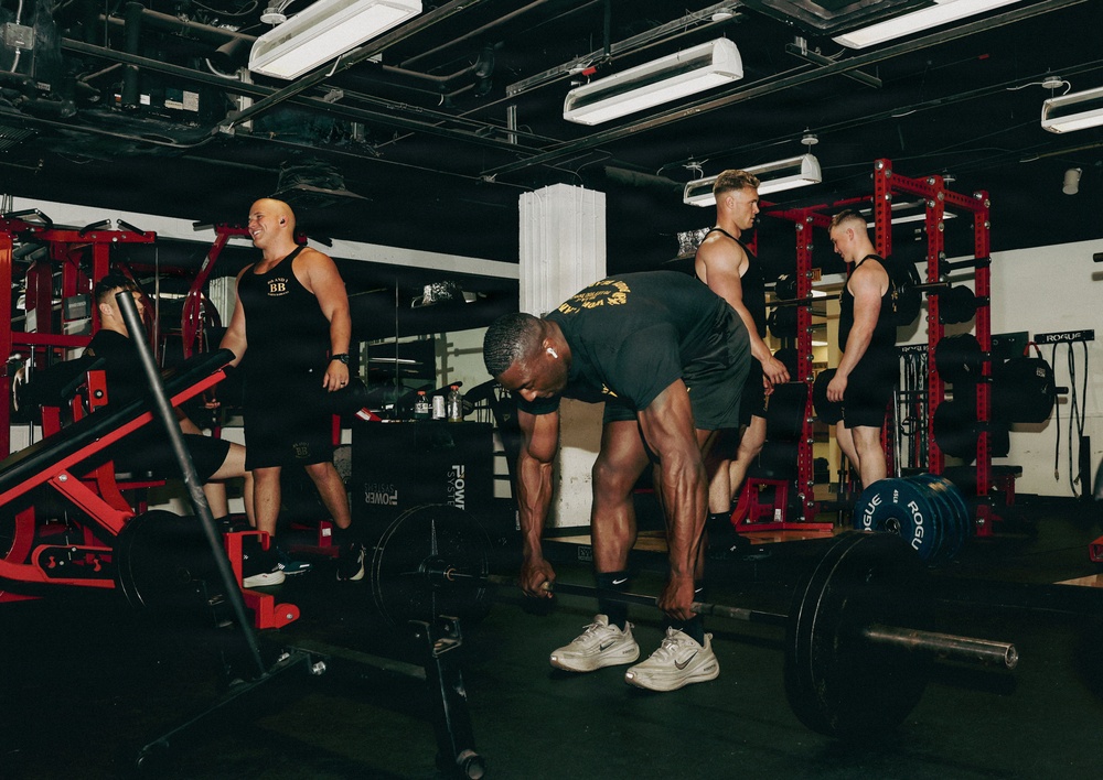 U.S. Marine Corps Body Bearer Weight Training