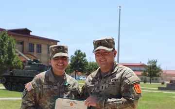 31st Air Defense Artillery Brigade PCS Award Ceremony