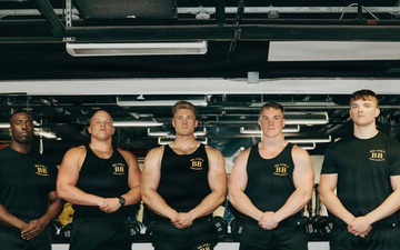 U.S. Marine Corps Body Bearer Weight Training