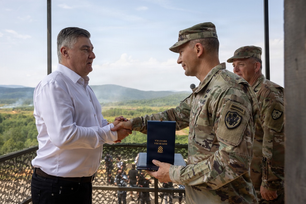 Minnesota National Guard partners with Croatia for Exercise Combat Power 26