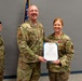 Illinois Air National Guard Master Sgt. Kayla Bair honored at retirement ceremony