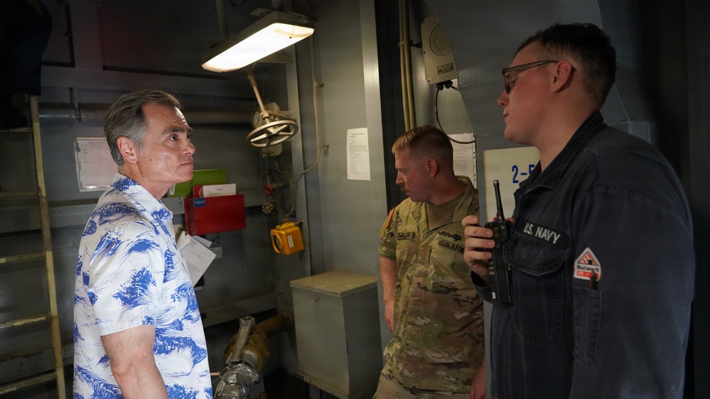 BUMED Executive Director Tours USS Essex During RIMPAC 2026