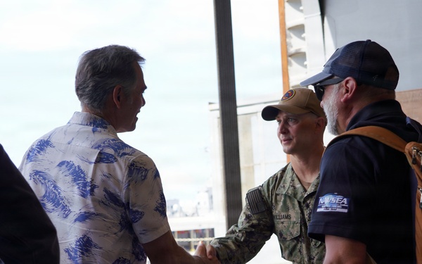 BUMED Executive Director Tours USS Essex During RIMPAC 2026