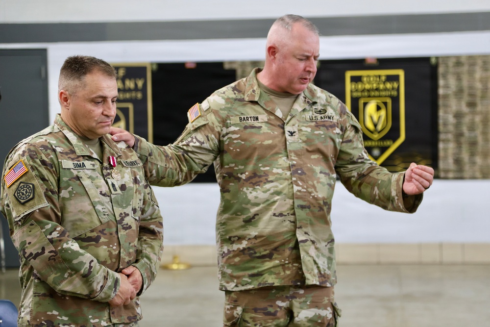 'It's About People' : Sergeant Major Retires After 36 Years of Military Service
