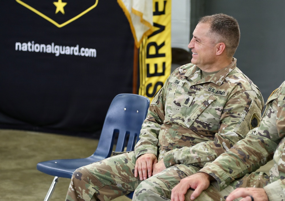'It's About People' : Sergeant Major Retires After 36 Years of Military Service