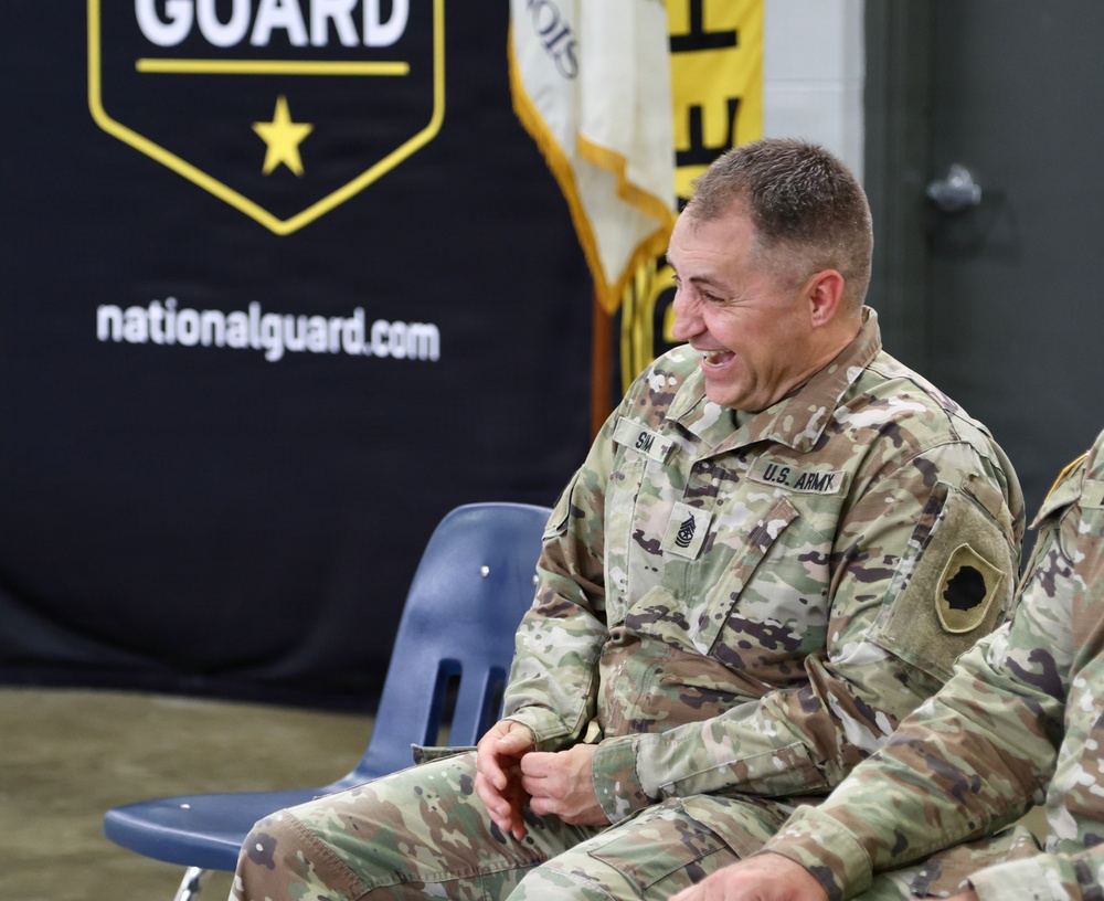 'It's About People' : Sergeant Major Retires After 36 Years of Military Service