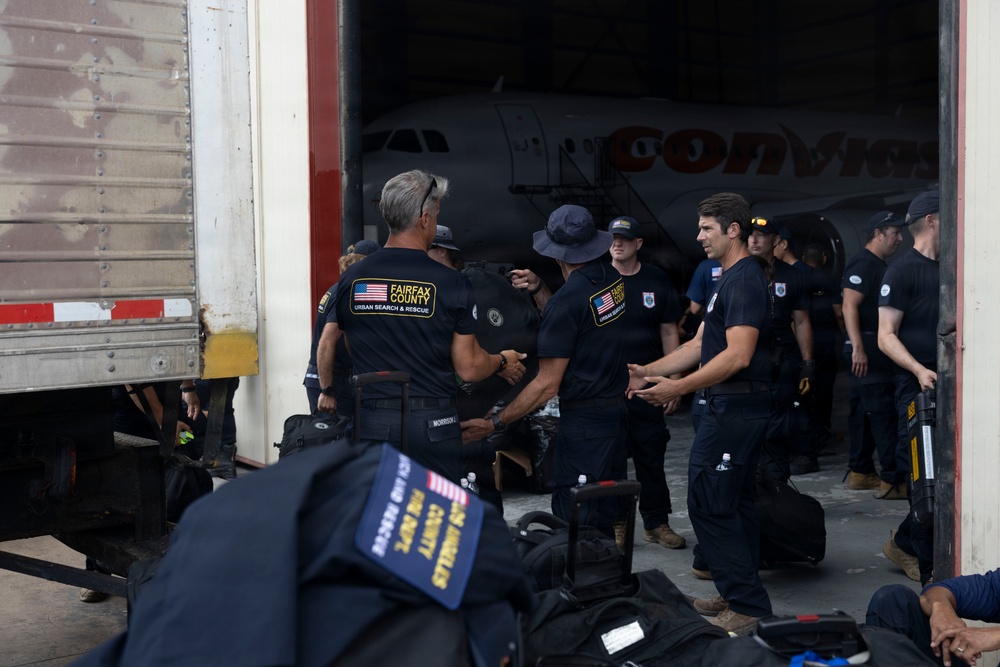 The U.S. Department of State’s U.S. Urban Search and Rescue Team Demobilization Day 3