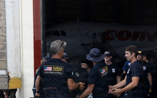 The U.S. Department of State’s U.S. Urban Search and Rescue Team Demobilization Day 3