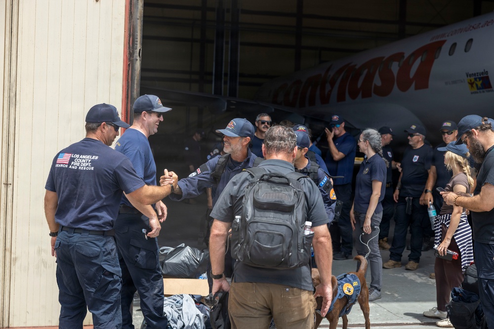 The U.S. Department of State’s U.S. Urban Search and Rescue Team Demobilization Day 3