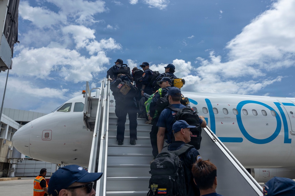 The U.S. Department of State’s U.S. Urban Search and Rescue Team Demobilization Day 3