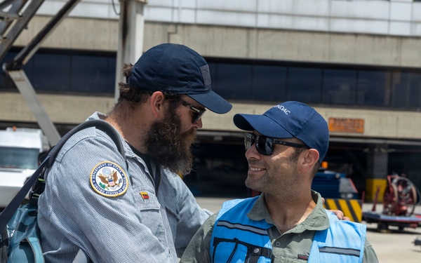 The U.S. Department of State’s U.S. Urban Search and Rescue Team Demobilization Day 3
