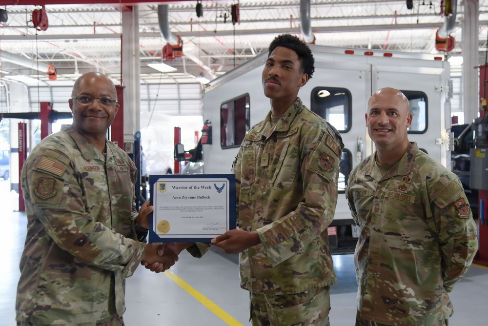 Warrior of the Week: Amn Ziyonne Bullock