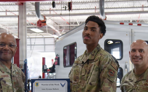Warrior of the Week: Amn Ziyonne Bullock