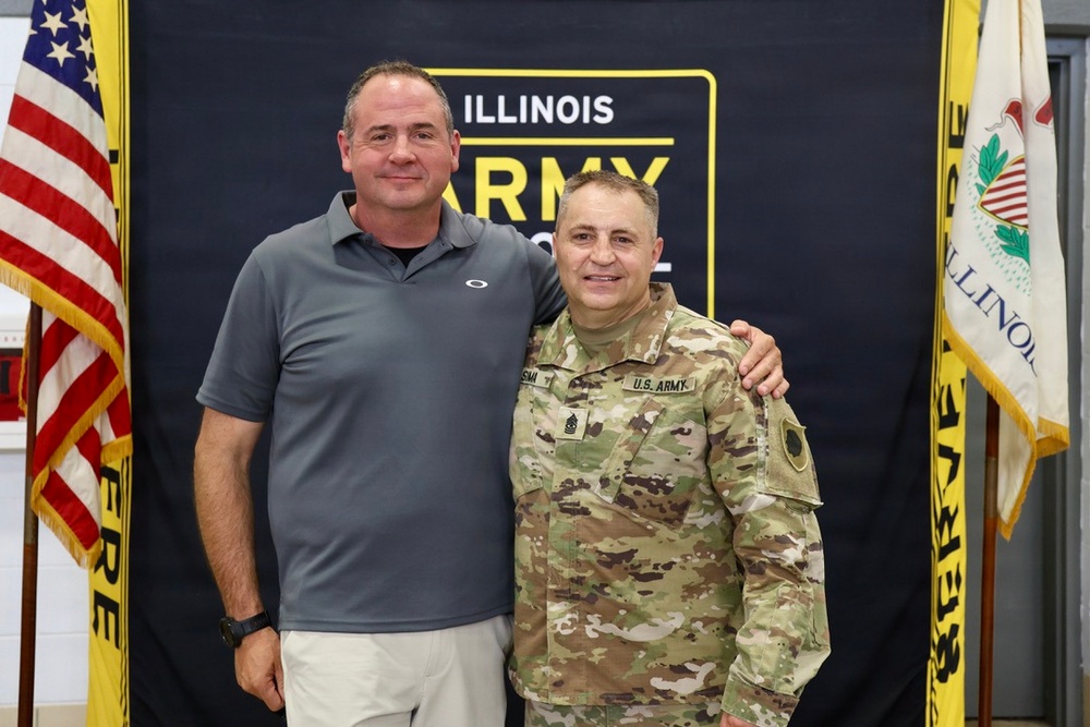 'It's About People' : Sergeant Major Retires After 36 Years of Military Service