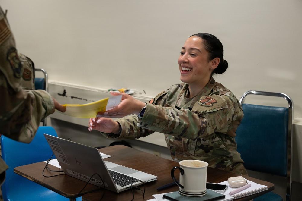 103d Airlift Wing conducts mass physical health assessment