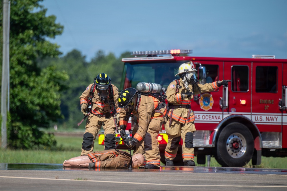 NAS Oceana Conducts Mass Casualty Exercise