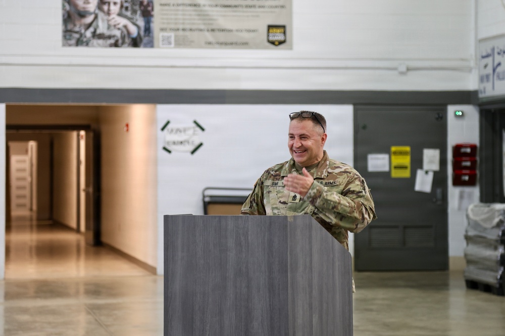 'It's About People' : Sergeant Major Retires After 36 Years of Military Service