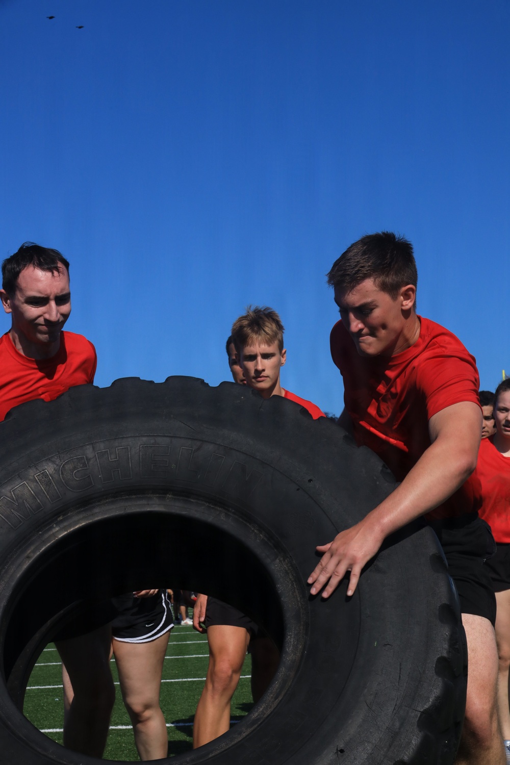 Recruiting Station Tampa Marines host their All-Hands Pool Function at Venice High School