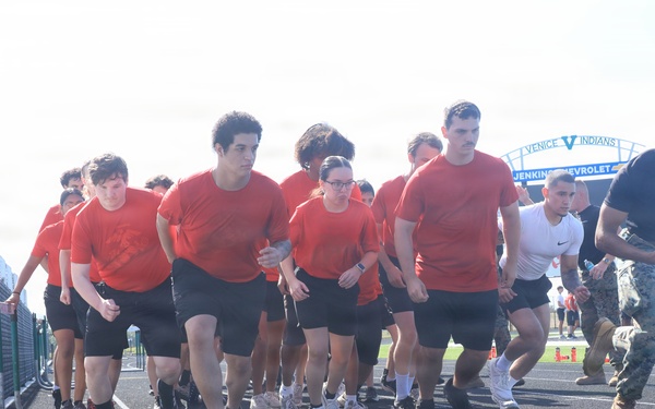 Recruiting Station Tampa Marines host their All-Hands Pool Function at Venice High School