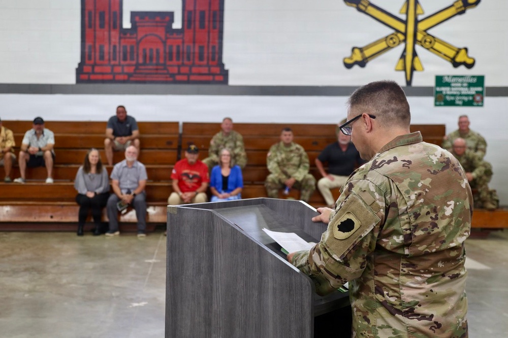 'It's About People' : Sergeant Major Retires After 36 Years of Military Service
