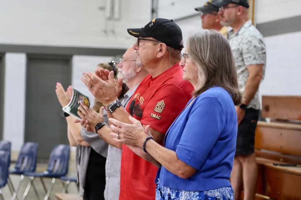 'It's About People' : Sergeant Major Retires After 36 Years of Military Service