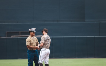 HMLA-169 participates in the San Diego Padres Military Appreciation Game