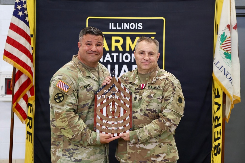 'It's About People' : Sergeant Major Retires After 36 Years of Military Service