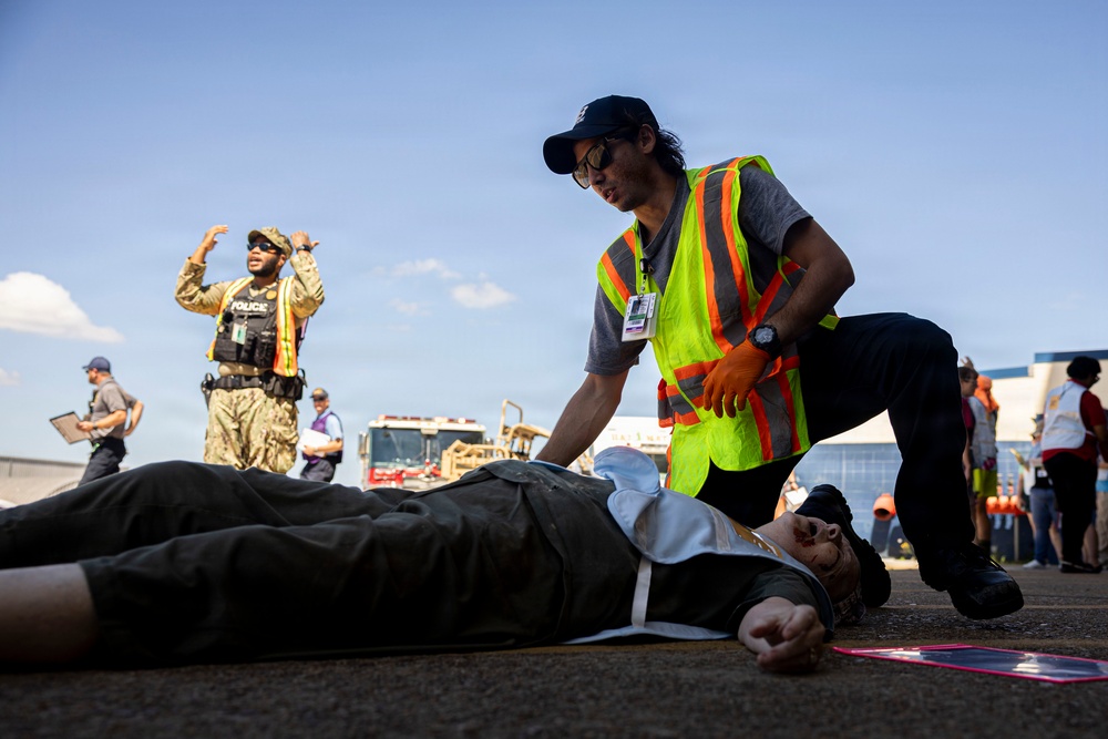 NAS Oceana Conducts Mass Casualty Exercise