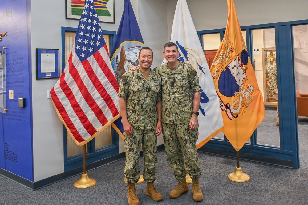 Vice Adm. Skillman Visits NAVSUP HQ