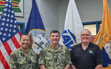 Vice Adm. Skillman Visits NAVSUP HQ