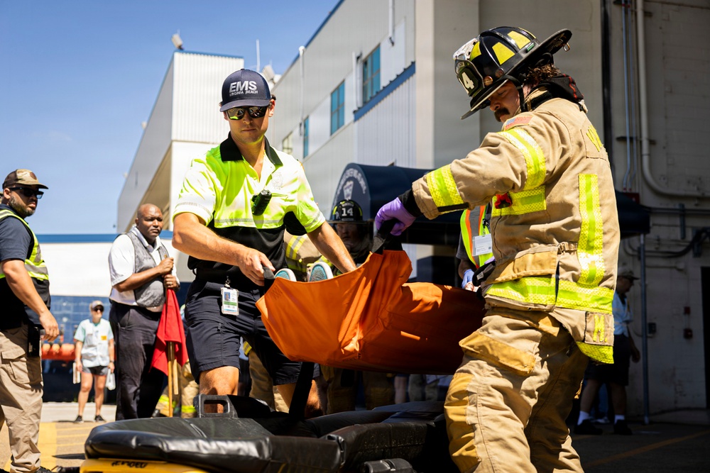 NAS Oceana Conducts Mass Casualty Exercise