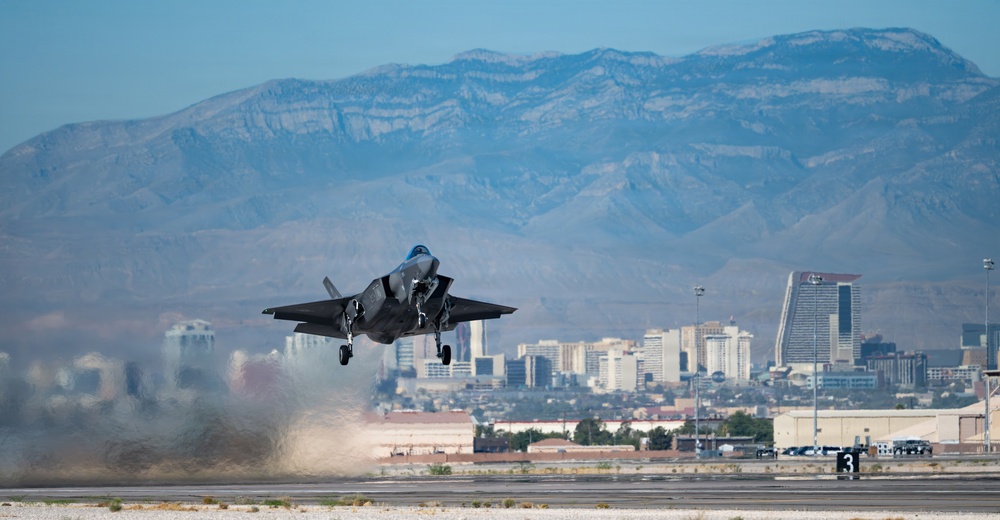 Flight Operations at Nellis Air Force Base