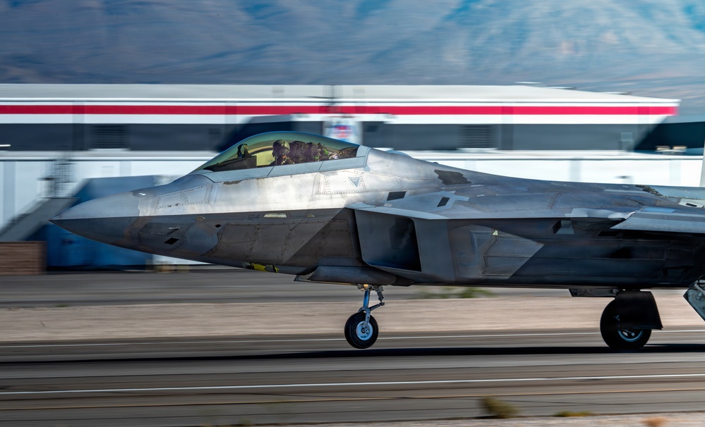 Flight Operations at Nellis Air Force Base