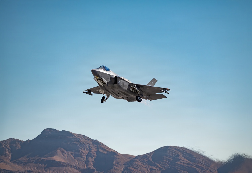 Flight Operations at Nellis Air Force Base