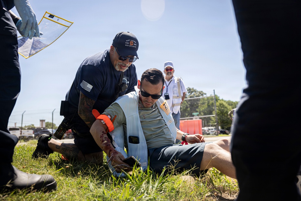 NAS Oceana Conducts Mass Casualty Exercise