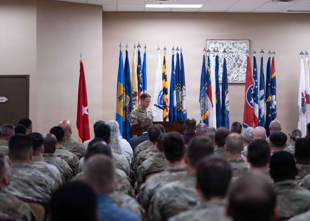 Cyber Protection Brigade Change of Responsibility Ceremony