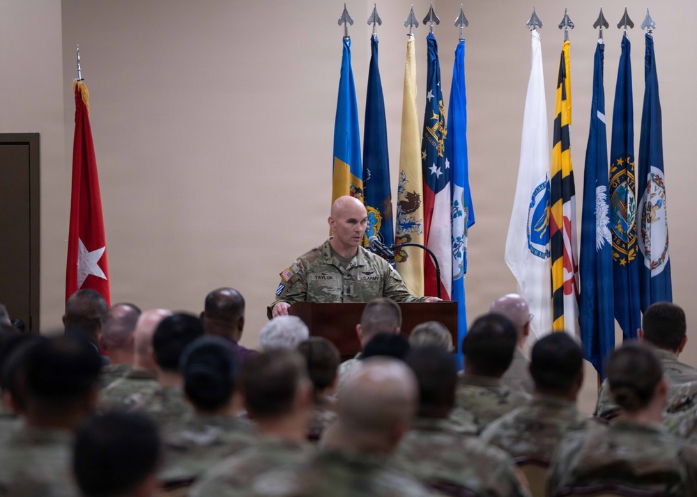 Cyber Protection Brigade Change of Responsibility Ceremony